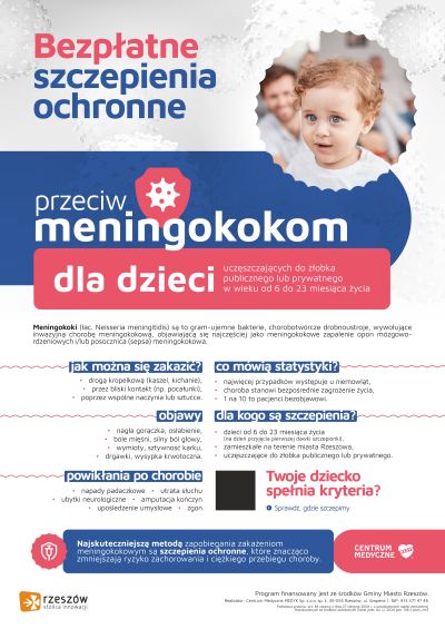 Plakat meningokoki